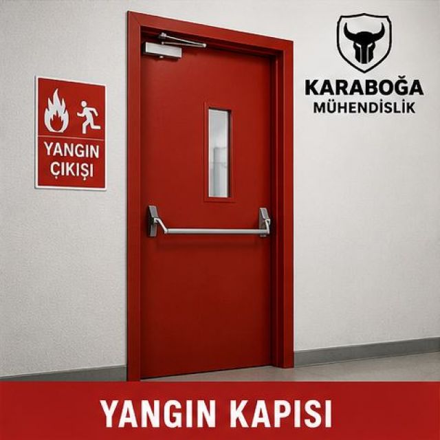 Yangın Kapısı | İmalat, Montaj ve Tamir | Karaboğa Mühendislik